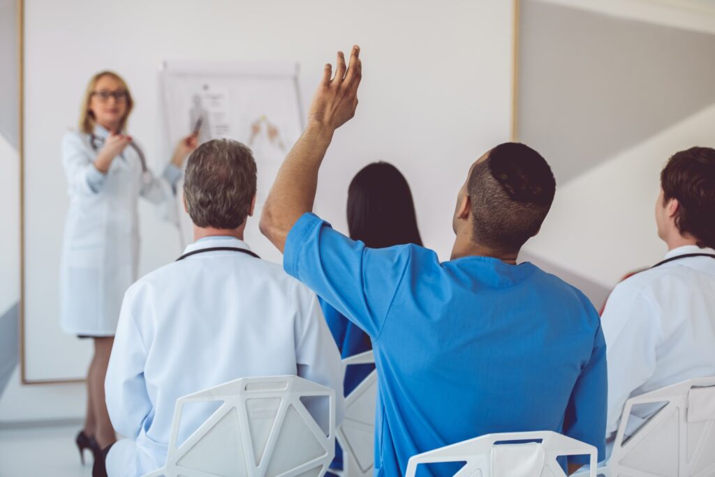 Medical doctors at the conference